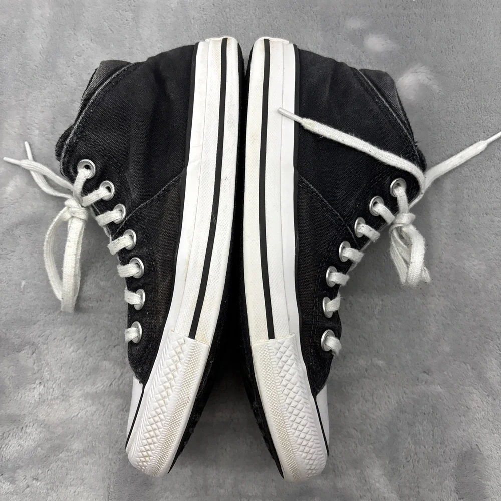 Converse Chuck Taylor All Star Madison Mid Womens Sz 7.5 Canvas Black 563512F